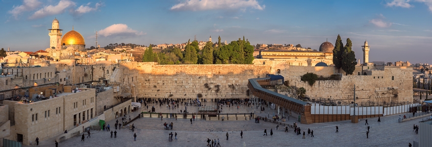 Temple Mount panoramic view