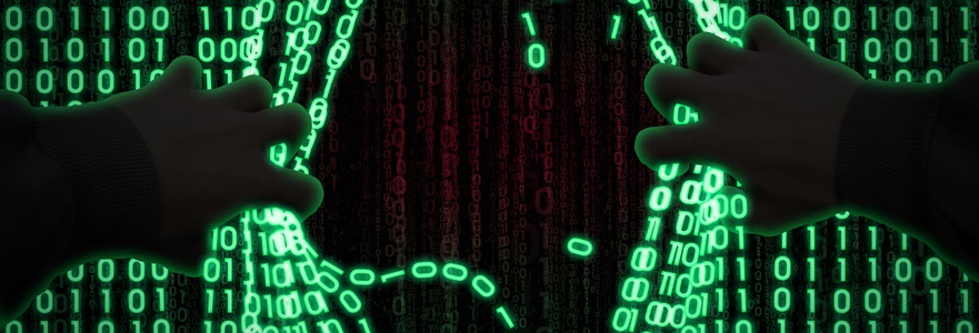 the hacker enters the computer