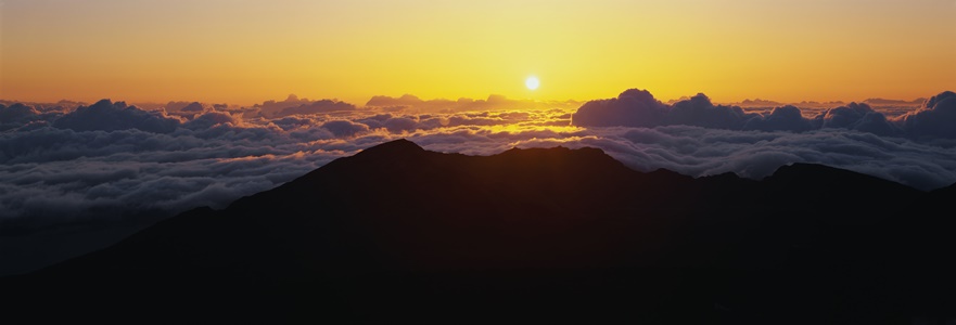 Sunset over Maui